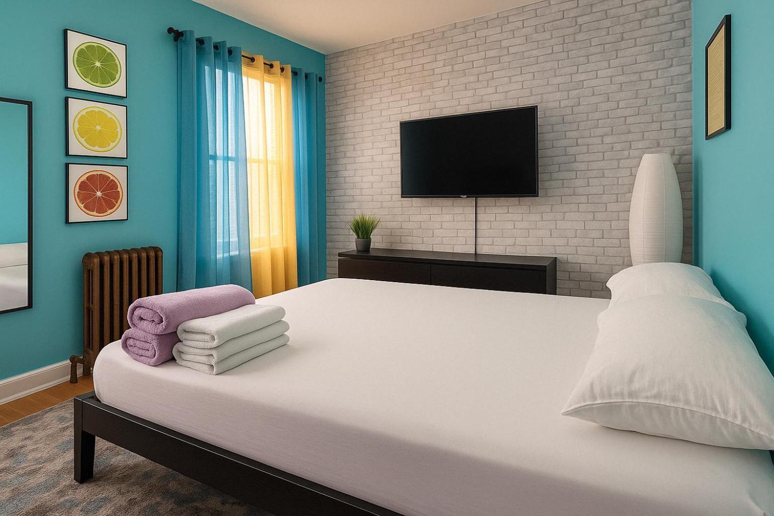 Modern Xl Queen Room Comfort & Character In Harlem New York Dış mekan fotoğraf